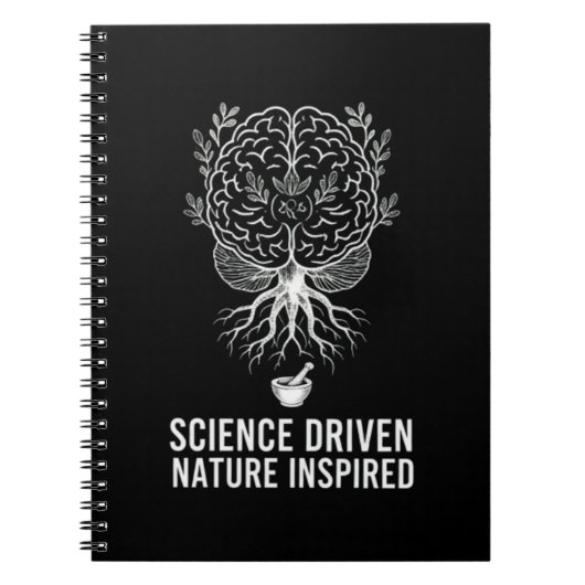 Science Driven Nature Inspired Botanical  ノートブック (正面)