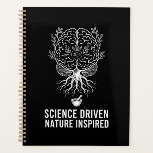 Science Driven Nature Inspired Botanical  プランナー手帳 (正面)