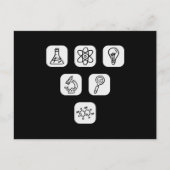 Science Elements Items ポストカード (正面)