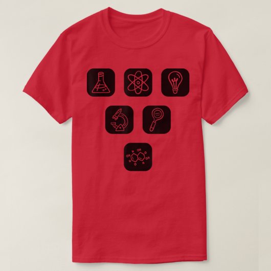 Science Elements Items Teacher Students Physics Ch Tシャツ (デザイン正面)