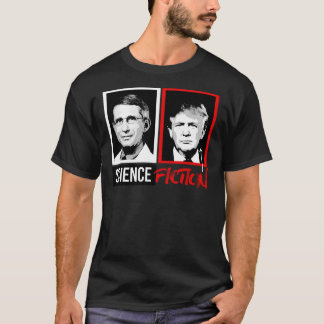 SCIENCE FICTION (Fauci vs. Trump)ステッカー Tシャツ