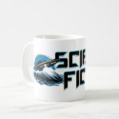 Science Fiction Genre Lovers コーヒーマグカップ (正面左)