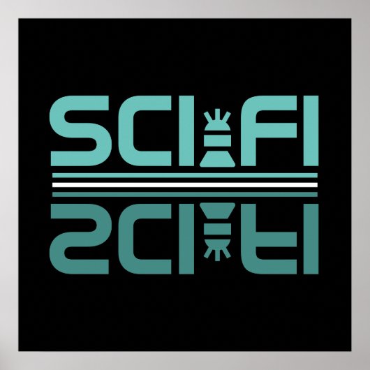 Science Fiction Robot ポスター (正面)