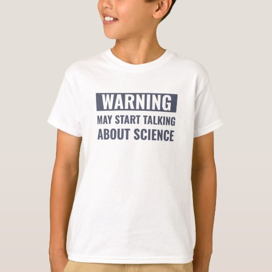 Science Funny Scientist Talkin About Science Tシャツ (正面)