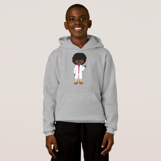 Science Girl、African American Girl、Scientist (正面フル)