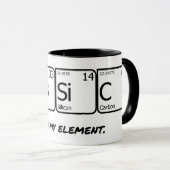 Science Humor Smart Style Witty Teacher Lab Office マグカップ (正面右)