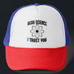 Science I Trust 親愛 You – 物理おもしろい先生 キャップ<br><div class="desc">科学おもしろいのシャ男性へツの女性や化学先生はクリスマスまたは誕生日のギフトアイディアとして。これを科学大学のシャツとして、または生物学と数学の先生のために取得する</div>