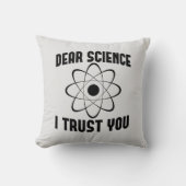 Science I Trust 親愛 You – 物理おもしろい先生 クッション (正面)