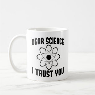 Science I Trust 親愛 You – 物理おもしろい先生 コーヒーマグカップ
