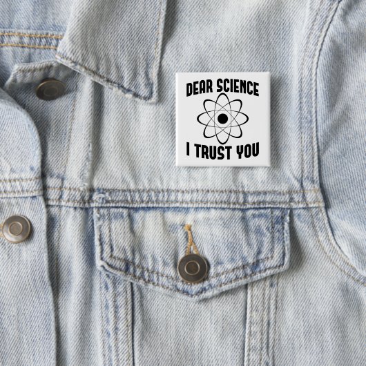 Science I Trust 親愛 You – 物理おもしろい先生 缶バッジ (インサイチュ)