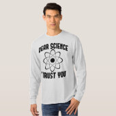 Science I Trust 親愛 You – 物理おもしろい先生 Tシャツ (正面フル)