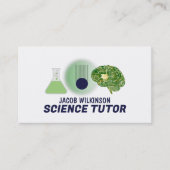 Science Icons, Science Tutor,先生 名刺 (正面)