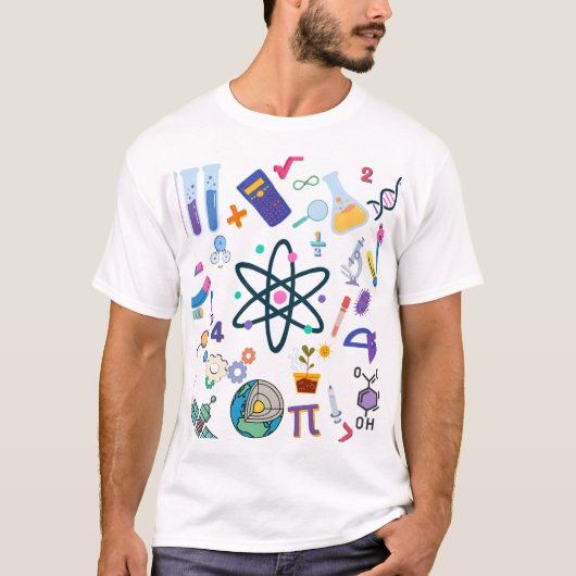 Science is Everywhere – Science Tools Tシャツ (正面)