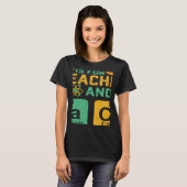 Science Is For Teacher Tacos Physics Chemistry Tシャツ (正面フル)