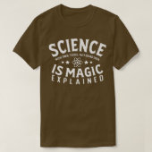 Science Is Magic Explained Future Scientist Chemis Tシャツ (デザイン正面)