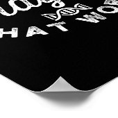 SCIENCE IS MAGIC THAT WORKS ポスター (角)