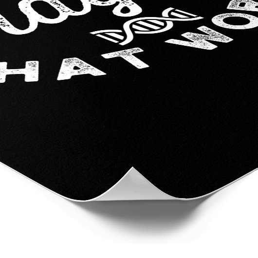 SCIENCE IS MAGIC THAT WORKS ポスター (角)