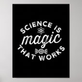 SCIENCE IS MAGIC THAT WORKS ポスター (正面)