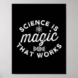 SCIENCE IS MAGIC THAT WORKS ポスター