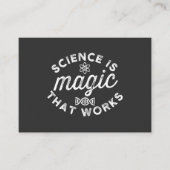 SCIENCE IS MAGIC THAT WORKS 名刺 (正面)
