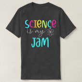 Science Is My Jam Science Teacher Back To School F Tシャツ (デザイン正面)