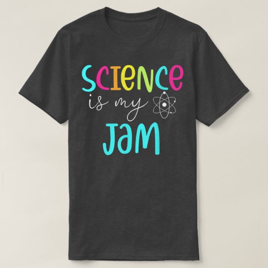 Science Is My Jam Science Teacher Back To School F Tシャツ (デザイン正面)
