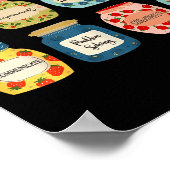 Science Is My Jam Teacher Shirt Stem Student Educa ポスター (角)