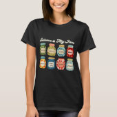 Science Is My Jam Teacher Shirt Stem Student Educa Tシャツ (正面)