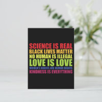 Science Is Real ブラック・ライヴズ・マター LGBTプライド