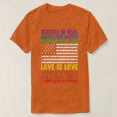 Science Is Real Kindness BLM Human Rights Equality Tシャツ (デザイン正面)