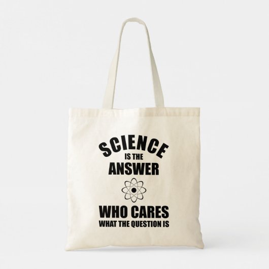 Science Is The Answer トートバッグ (裏面)