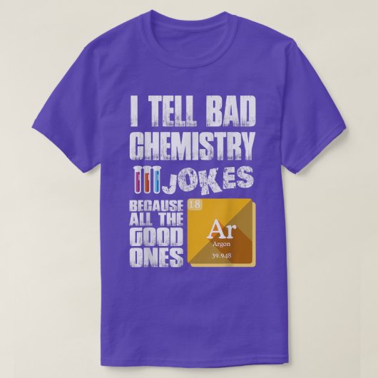 Science Jokes Quote Funny Scientists Shirt for Men Tシャツ (デザイン正面)