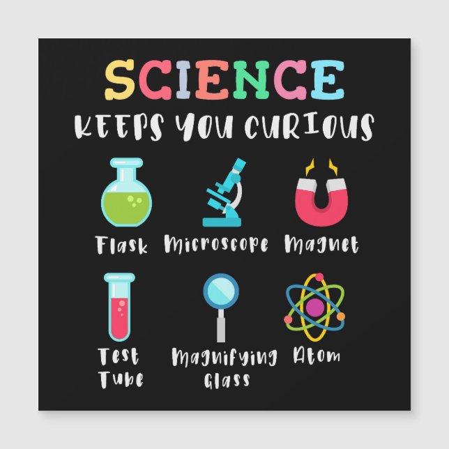 Science keeps you curious (正面)