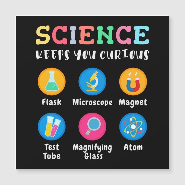 Science keeps you curious (正面)
