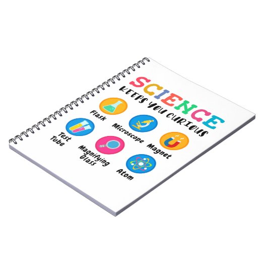 Science keeps you curious ノートブック (左側)