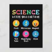 Science keeps you curious ポストカード (正面)