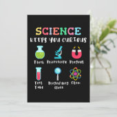 Science keeps you curious 招待状 (スタンド正面)
