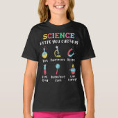 Science keeps you curious tシャツ (正面)