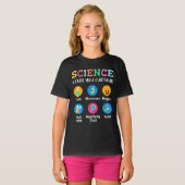 Science keeps you curious tシャツ (正面フル)