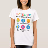Science keeps you curious tシャツ (正面)