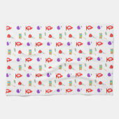 Science Labパターン キッチンタオル (横)