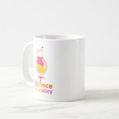 Science Laboratory Flask - Colorful Chemistry Expe コーヒーマグカップ (正面左)