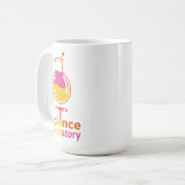 Science Laboratory Flask - Colorful Chemistry Expe コーヒーマグカップ (正面左)