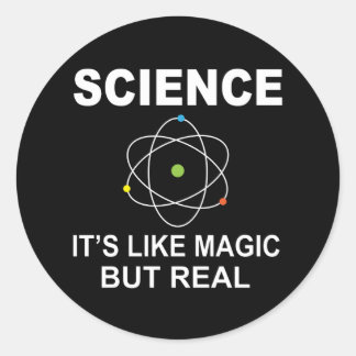 Science Like Magic But Real ラウンドシール