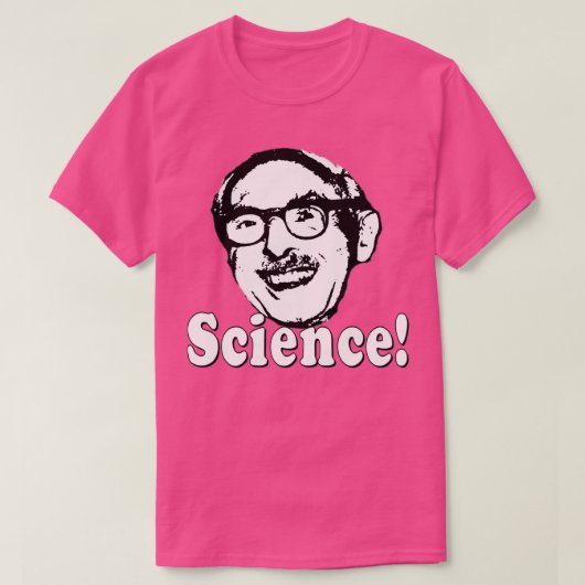 Science Magnus Pyke  Tシャツ (デザイン正面)