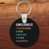 Science March - Earth Day Gift For Climate Change キーホルダー (正面)