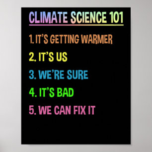 Science March - Earth Day Gift For Climate Change ポスター