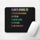 Science March - Earth Day Gift For Climate Change マウスパッド (マウス)