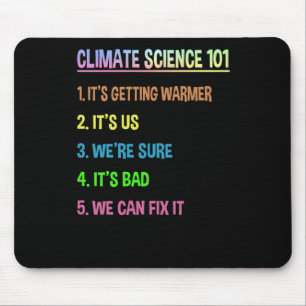 Science March - Earth Day Gift For Climate Change マウスパッド