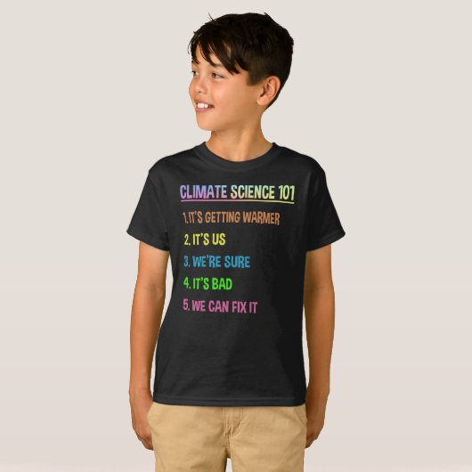 Science March - Earth Day Gift For Climate Change Tシャツ (正面フル)